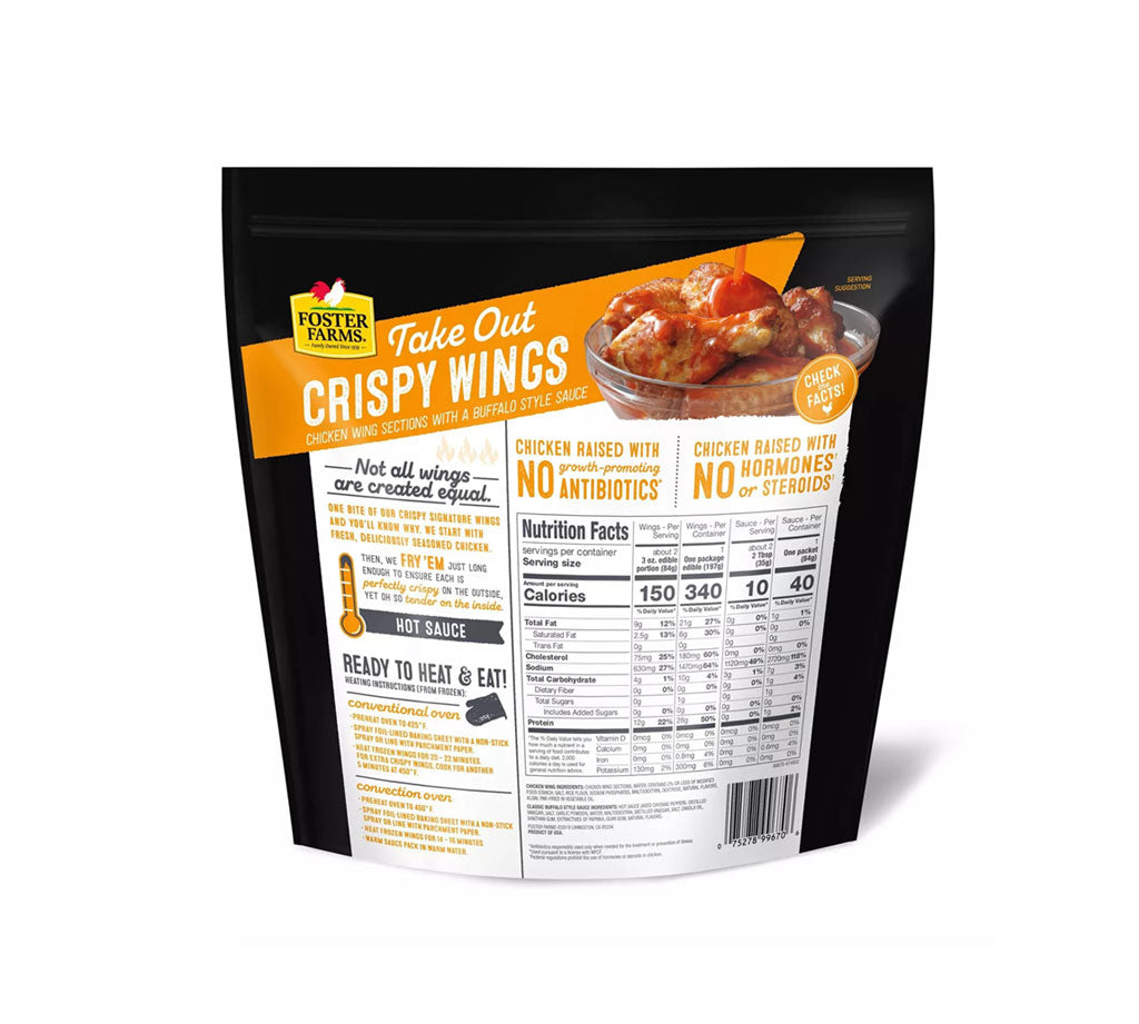 Foster Farms Takeout Crispy Classic Buffalo Wings
