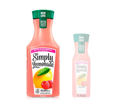 Simply Lemonade with Raspberry Juice