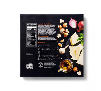 Signature Wood-Fired Mushroom and Caramelized Red Onion Frozen Pizza