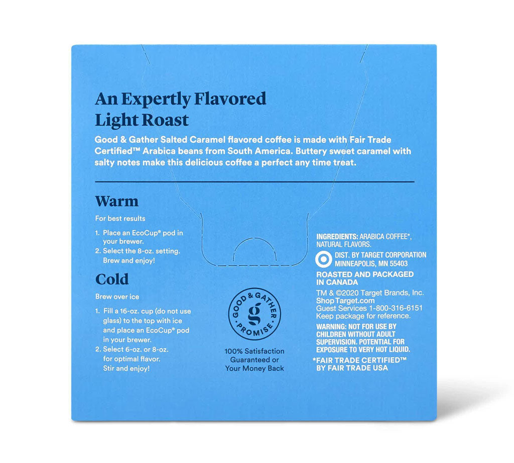 Naturally Flavored Salted Caramel Light Roast Coffee